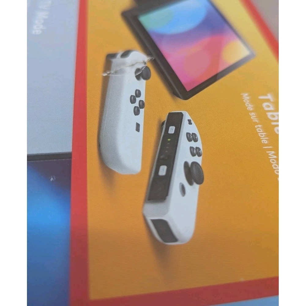 Nintendo Switch Oled BOX ONLY+ Cardboard Inserts Original Packaging Replacement - Picture 11 of 11
